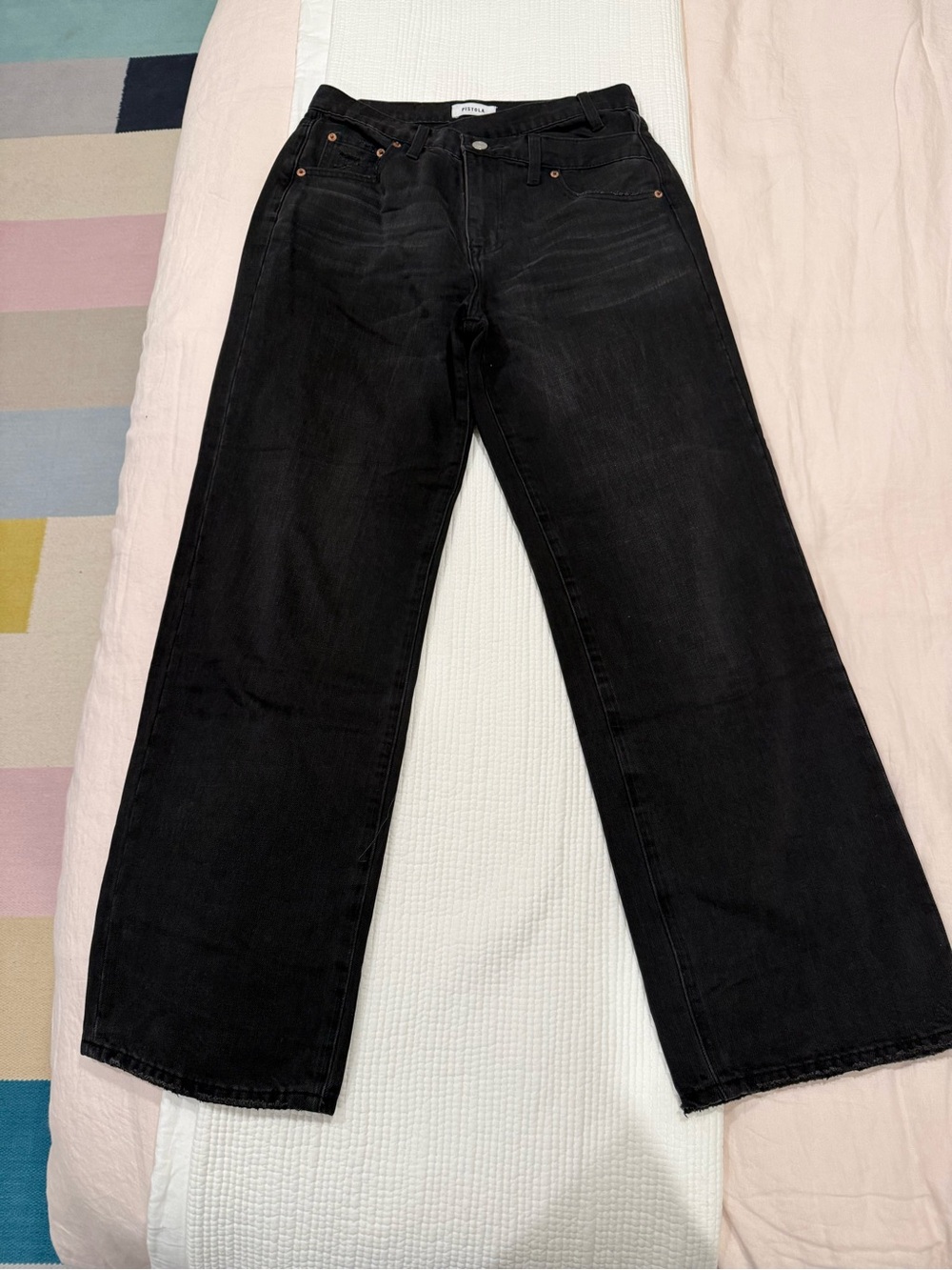 Pistola Black Womens Crossover Jeans size 26